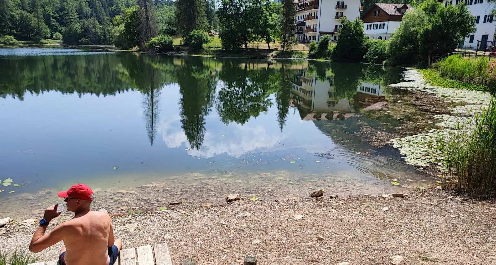 Il lago di Cei? Quest'anno livello più basso di un metro e mezzo