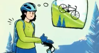 Le istruzioni per andare in bici in montagna in tutta sicurezza: ecco il video animato di Visit Trentino