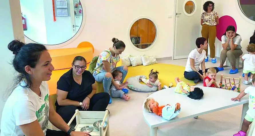 Avio, alla Falconeri un nido aziendale per le mamme lavoratrici (è il secondo in Trentino)