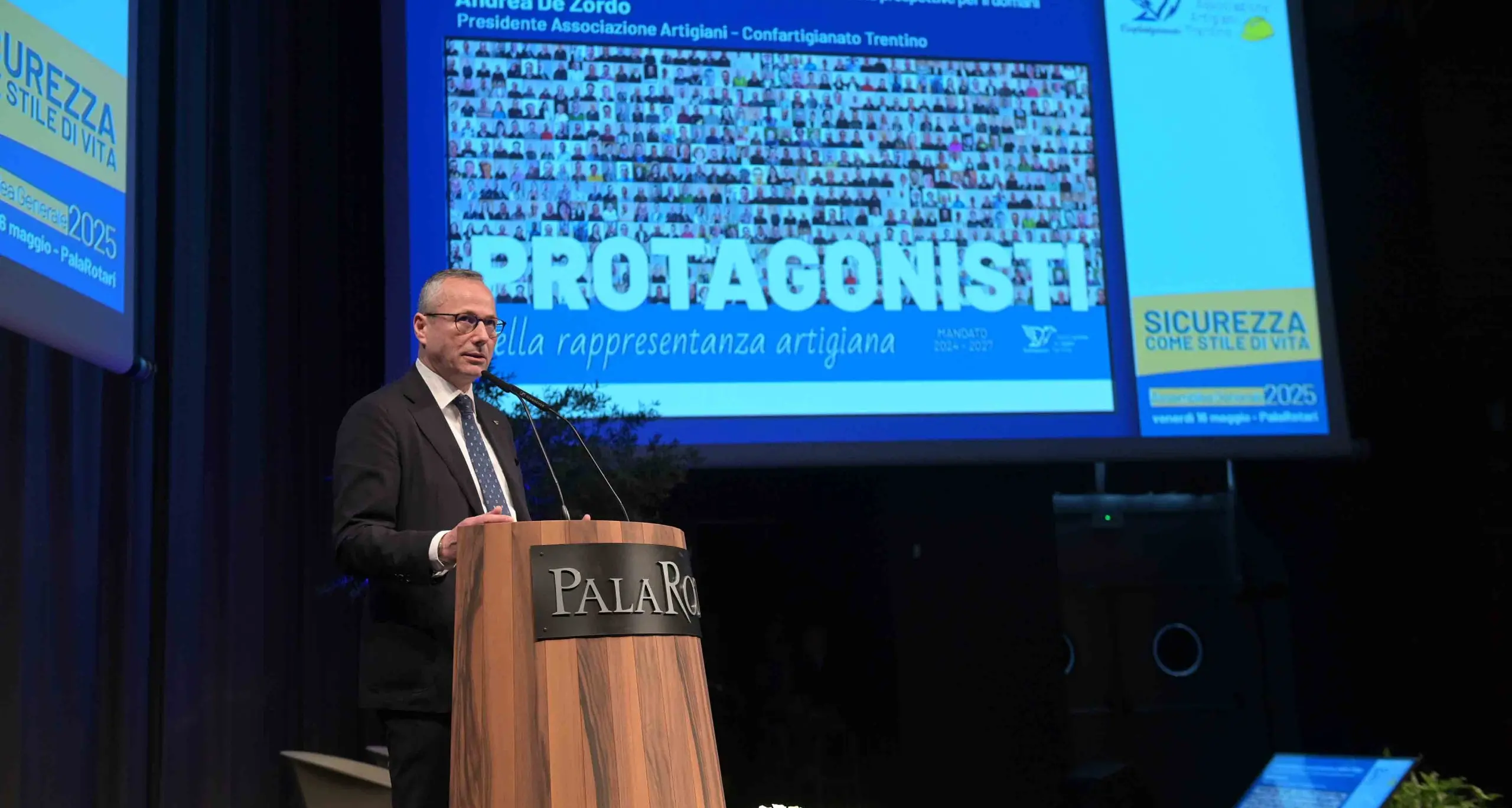 Fugatti all’assemblea degli artigiani: «Presto l’intesa con lo Stato sulla Valdastico»