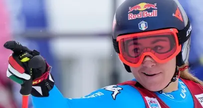 Sofia Goggia seconda nel superG: quattro volte sul podio in 4 gare, è record azzurro