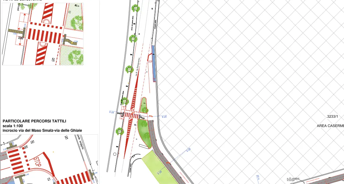 Un collegamento ciclabile per andare da via Ghiaie in Sanseverino grazie ai fondi del Pnrr