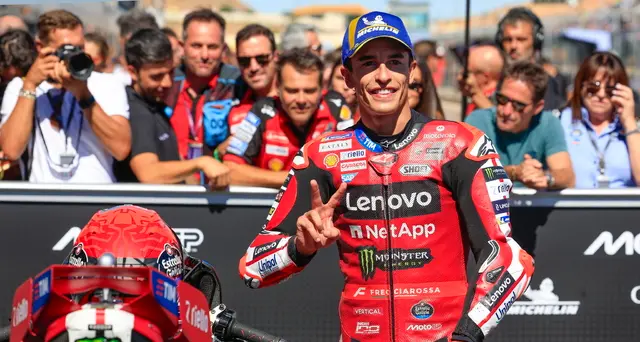 MotoGp: Aragon, Marc Marquez vince la gara sprint, terza l'Aprilia di Bezzecchi