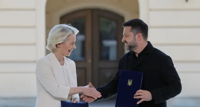 L'Ue versa altri 3,47 miliardi a Kiev per droni, missili e caccia