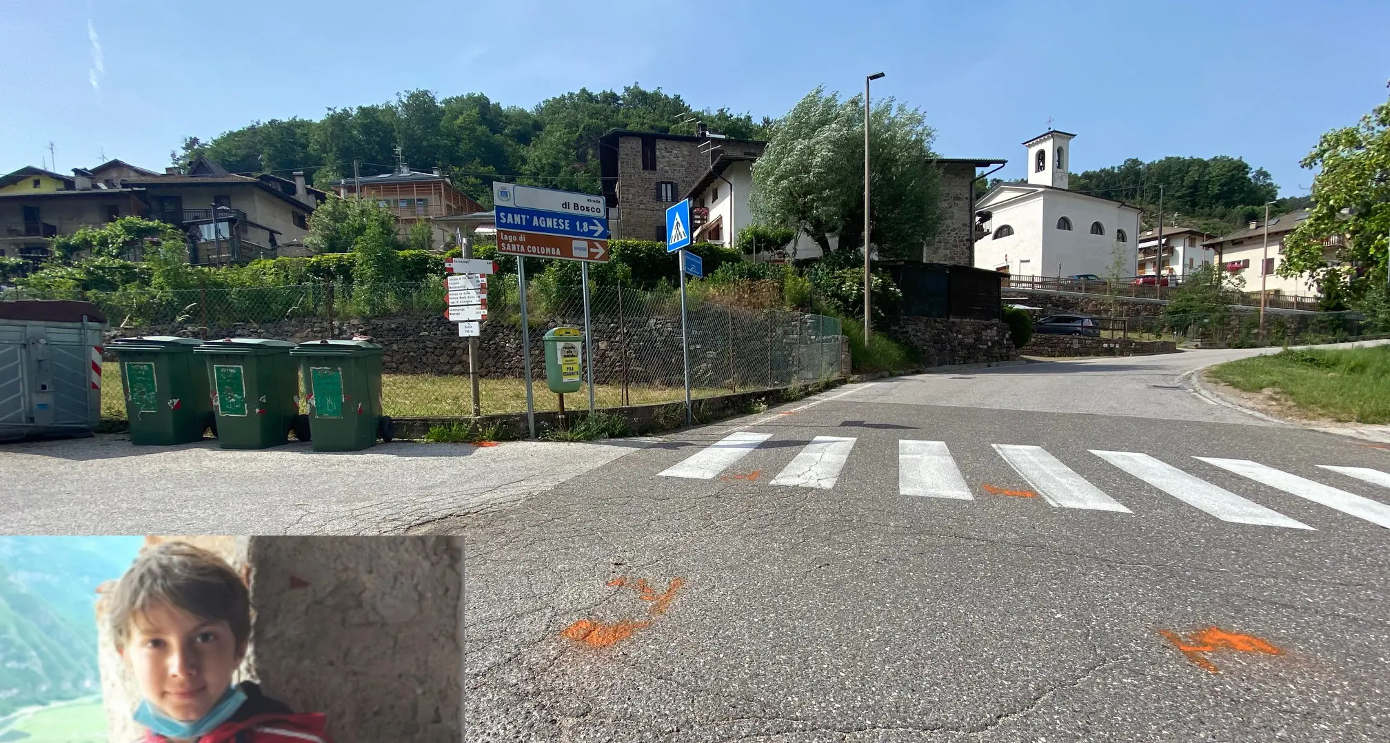 La tragica morte di William, 10 anni, con la bicicletta: i funerali domani a Rovereto
