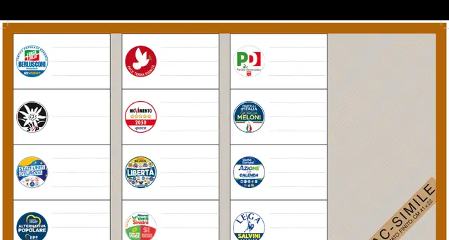 Europee: online i fac-simile delle schede di voto