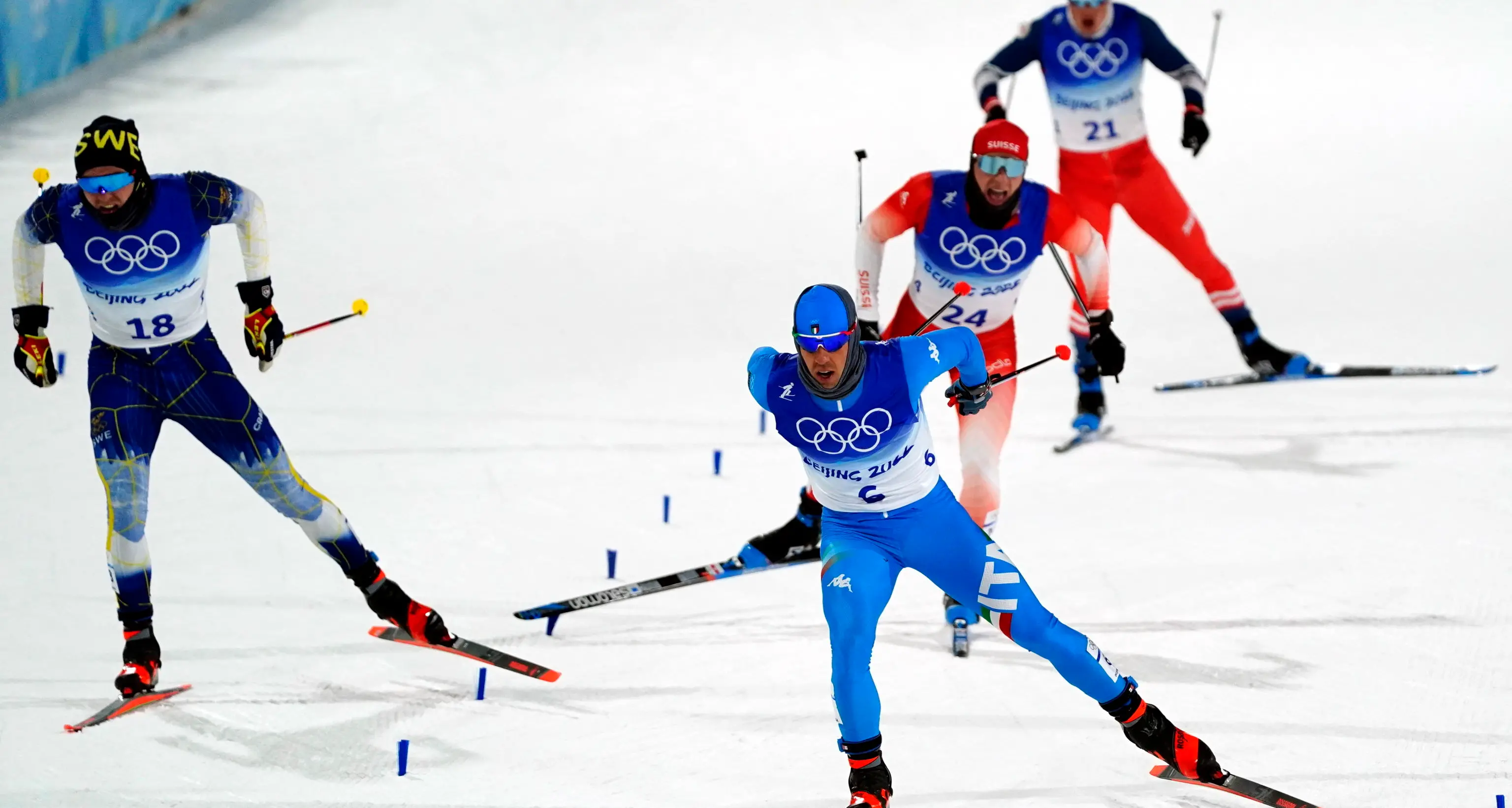 Pechino, nuova medaglia d'argento azzurra, Pellegrino nello sprint a tecnica libera