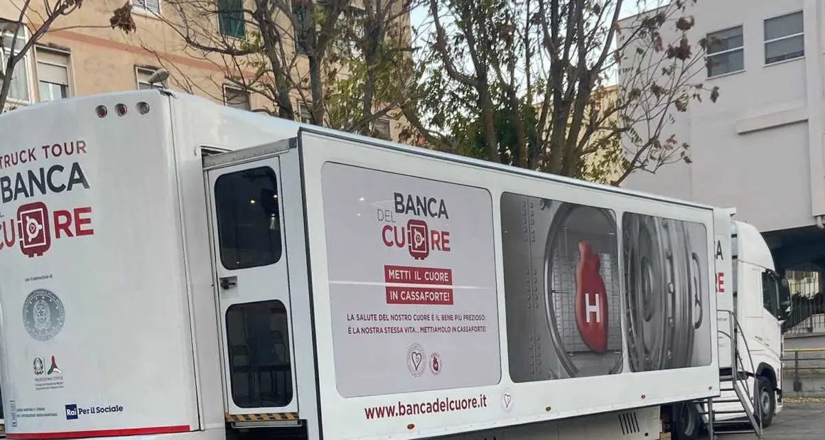 A Trento arriva il Tir della salute, che ti fa una visita e tutti gli esami per il rischio cardiovascolare