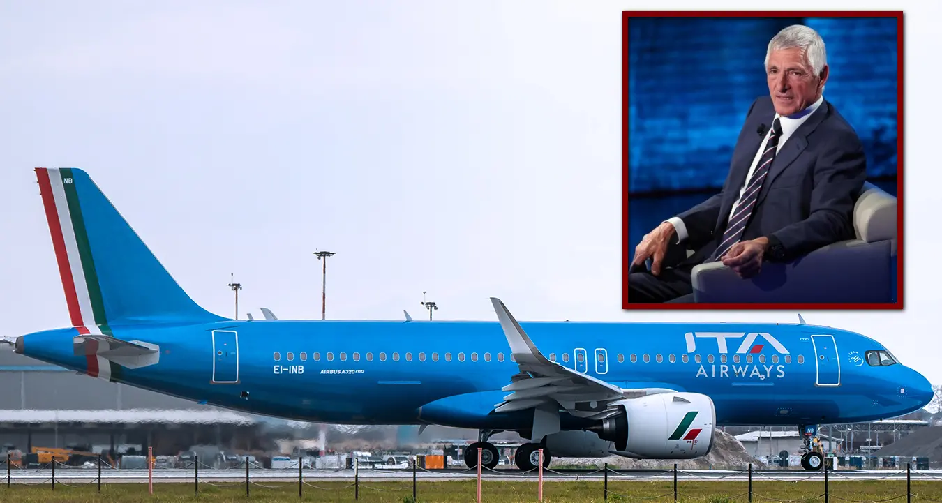 È dedicato a Francesco Moser il nuovo aereo di «Ita Airways»