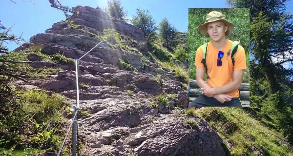 Precipita e muore a 22 anni sul monte Peller, la disperazione dell’amico: Ora sei sulla vetta più alta”