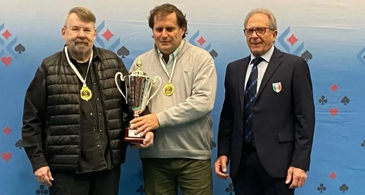 Bridge: i roveretani vincono il Campionato italiano (e magari andranno alle Olimpiadi)