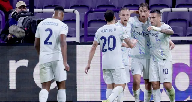 Champions: Union Saint Gilloise-Inter 0-4