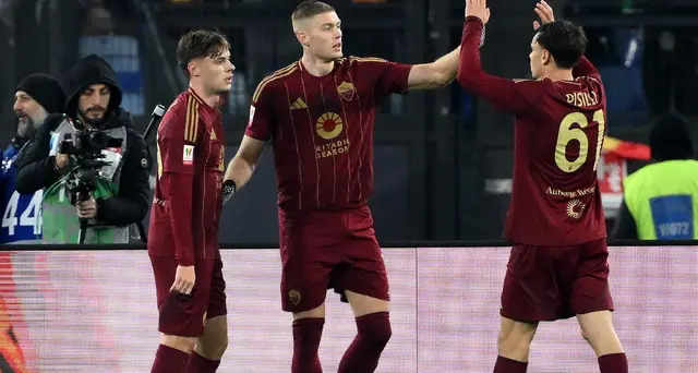 Coppa Italia: 4-1 alla Sampdoria, la Roma ai quarti