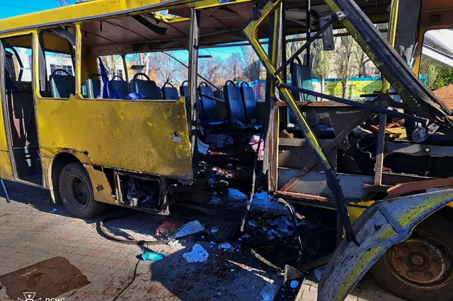 Kiev, 'drone russo contro autobus di linea a Nikopol, 5 morti'