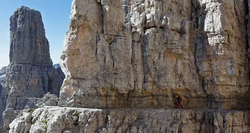 Bocchette Alte, la ferrata chiude per manutenzione dal 15 settembre, per circa un mese