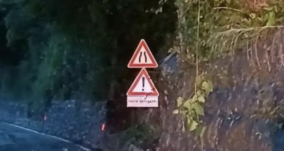 Maltempo in Trentino, smottamento a Lon di Vezzano
