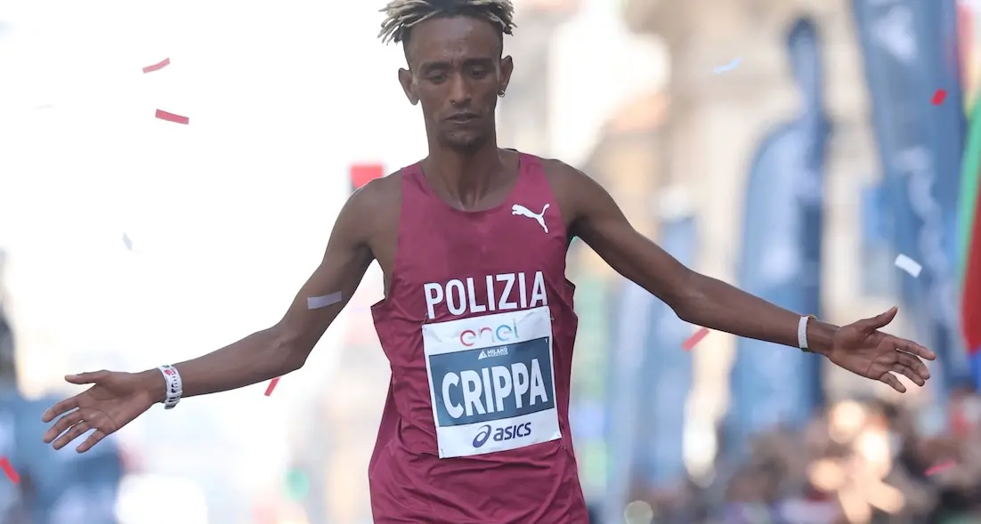 Yeman Crippa, ottimo il debutto in maratona: a Milano tra i migliori in 2 ore e 8 minuti