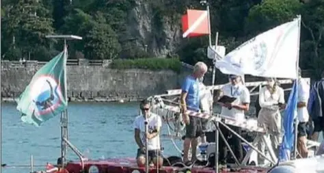 Riva, apneista soccorso durante i Campionati italiani open: portato in elicottero a Trento
