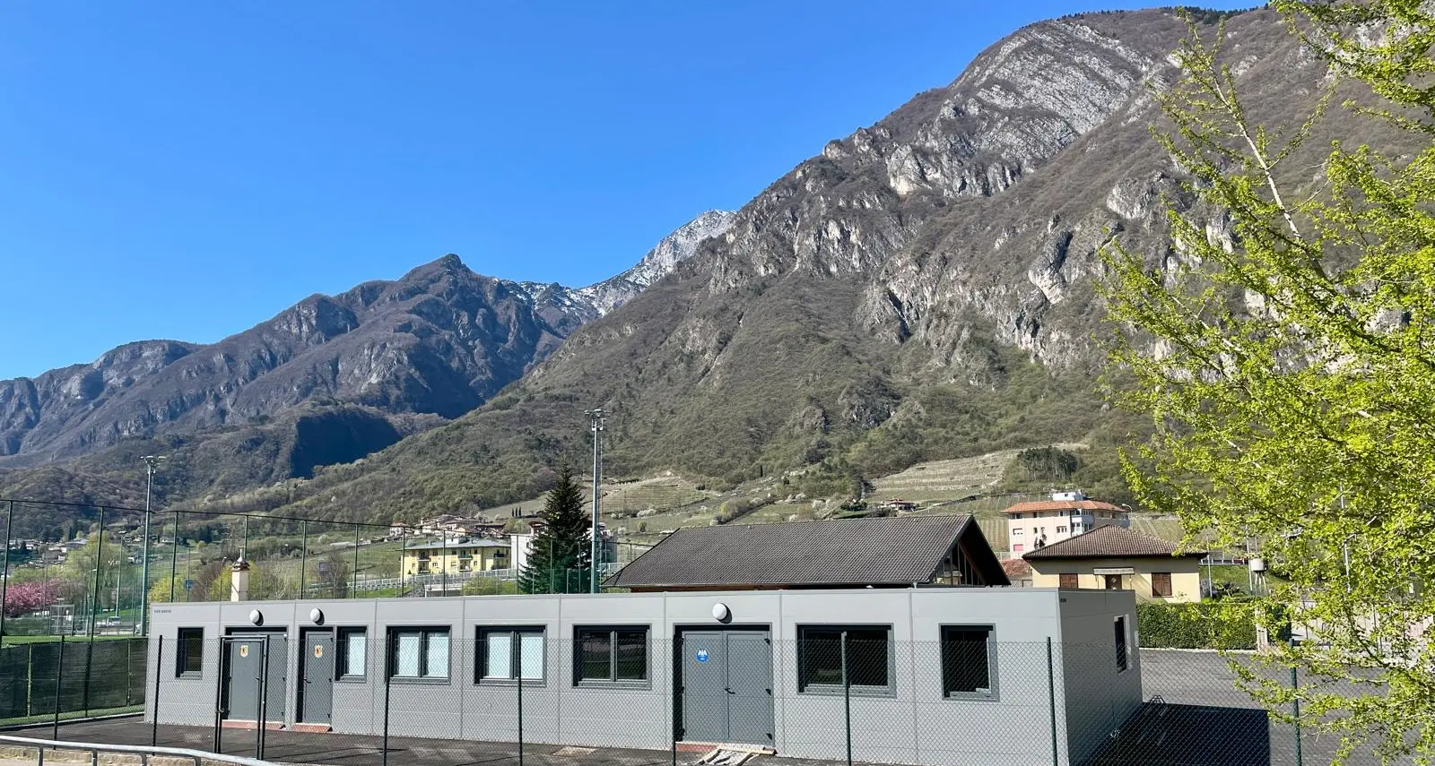 Campo da calcio Talamo, inaugurata oggi la nuova palazzina multiservizi