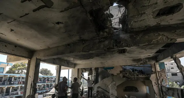 Gaza, media: 8 morti in raid d'Israele su scuola usata da Unrwa