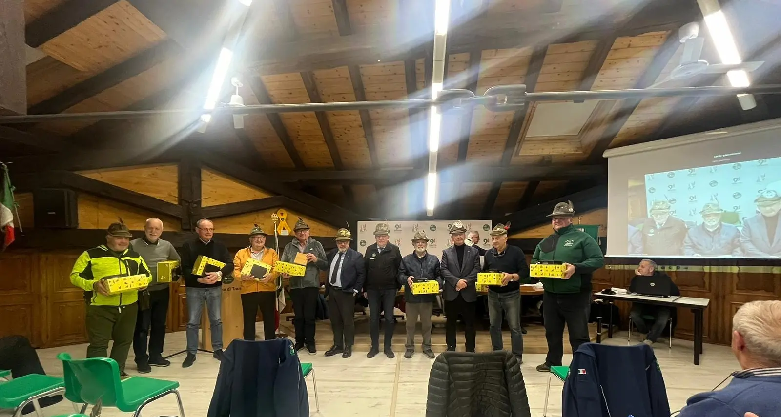 Eletto il nuovo direttivo della Sezione alpini di Trento