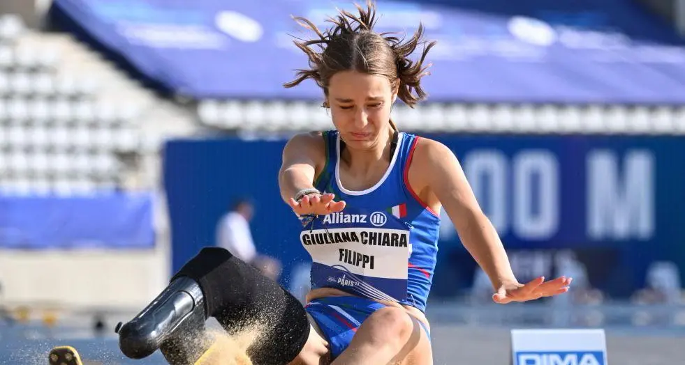 Con due nuovi record Giuliana Chiara Filippi assapora il sogno delle Paralimpiadi