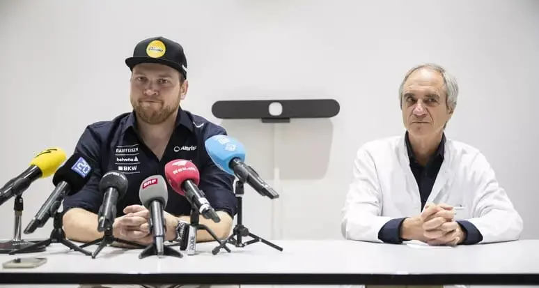 Un tumore ai linfonodi ferma il discesista Hintermann: \"Devo vincere l'unica sfida che conta\"