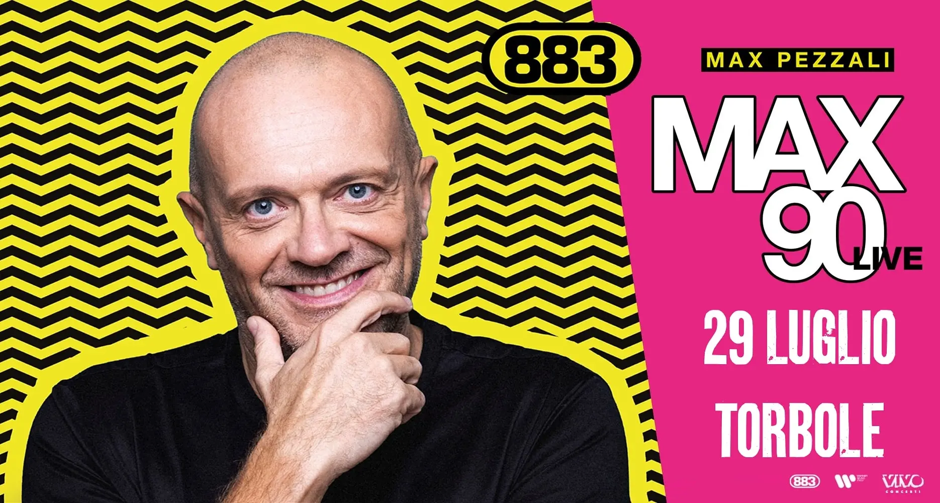 Stasera Max Pezzali a Torbole: a tutto «883», che revival pazzesco