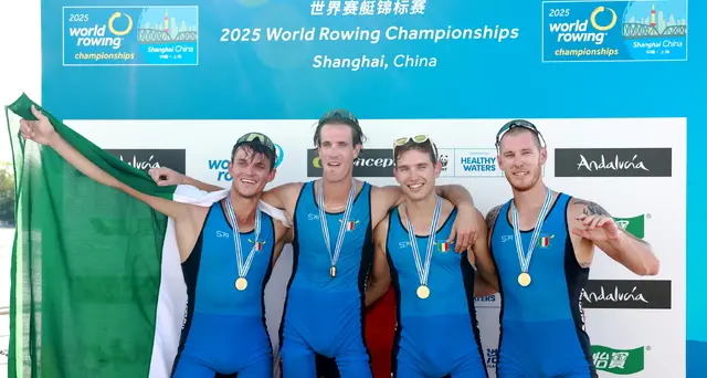 Canottaggio: Italia campione del mondo nel quattro di coppia