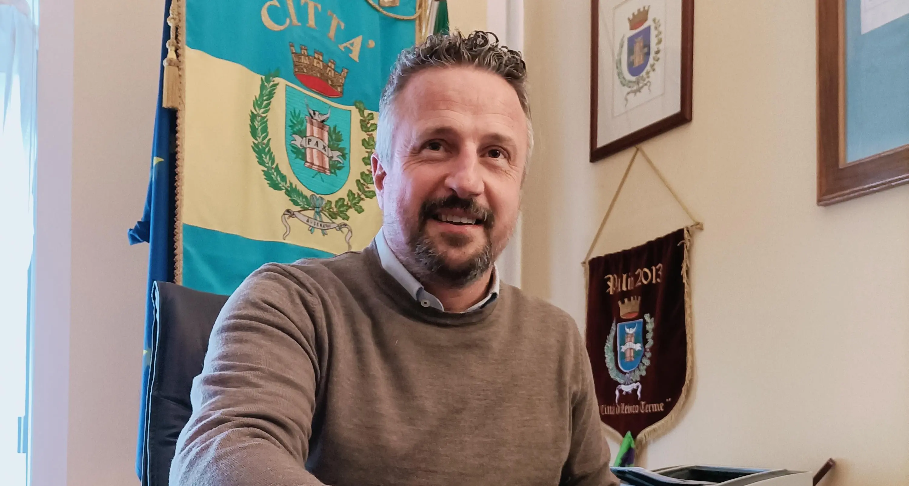 Il sindaco di Levico, Gianni Beretta: «Sono stanco, ma non lascio»