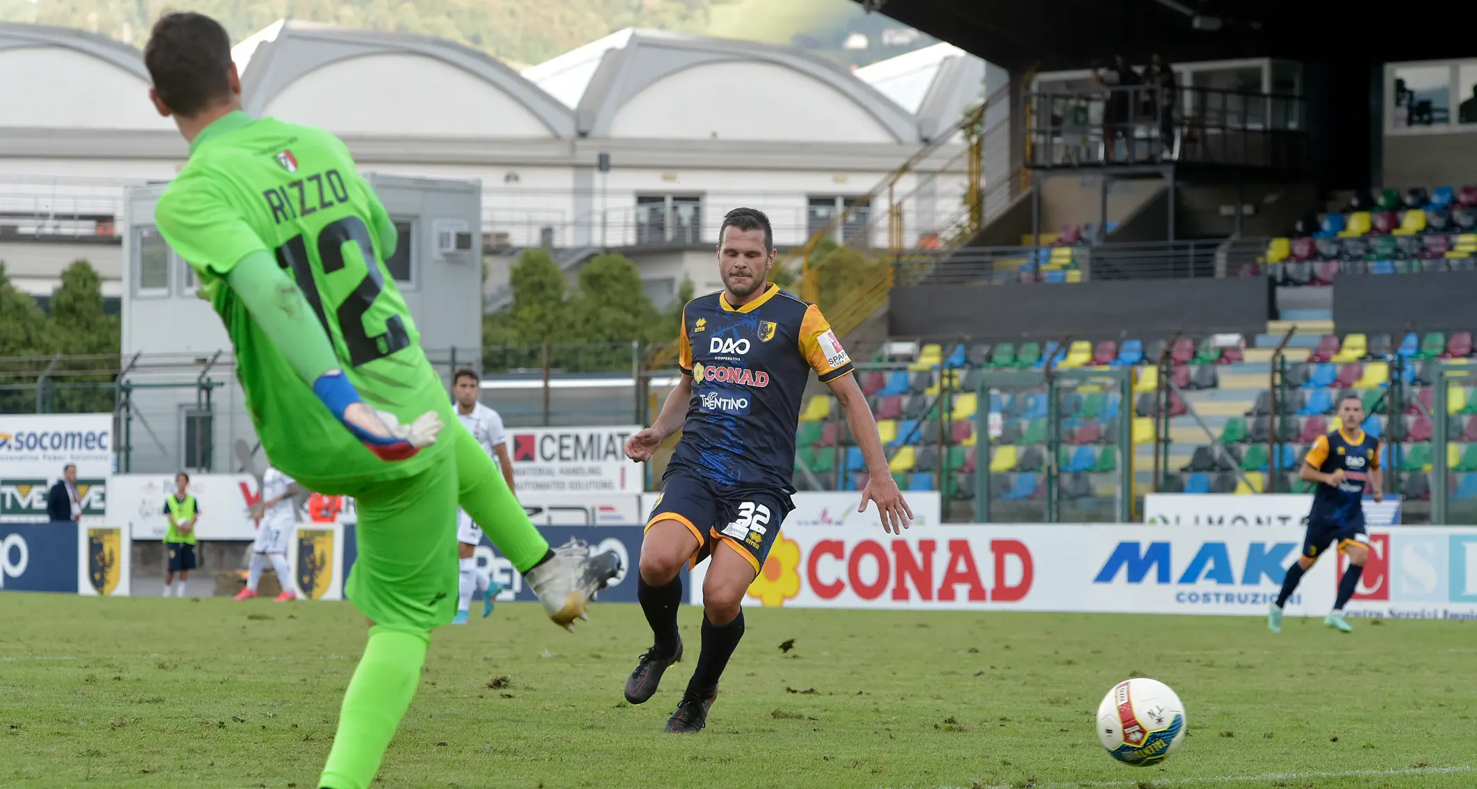 Trento super nell’esordio casalingo: 4-1 alla Pro Vercelli