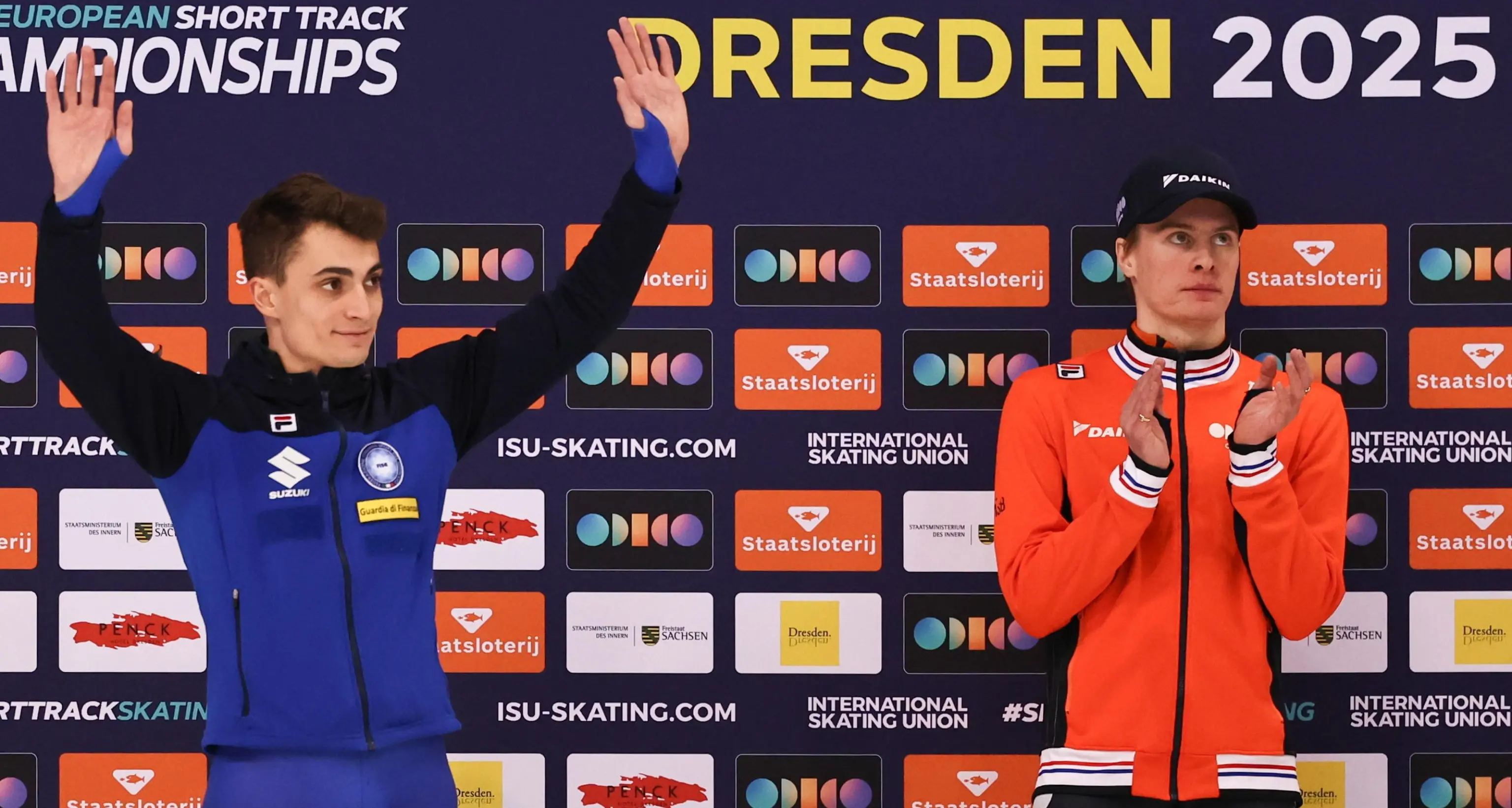 Europei di pattinaggio short track: Sighel ancora a medaglia, è argento nei 500