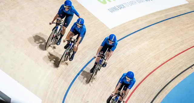 Ciclismo: Mondiali pista; Consonni d'argento nell'omnium