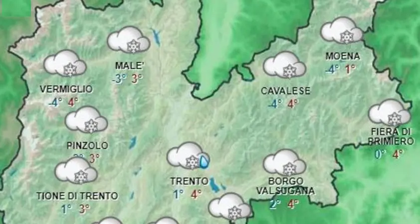 La provincia si prepara: nei prossimi giorni è attesa la neve