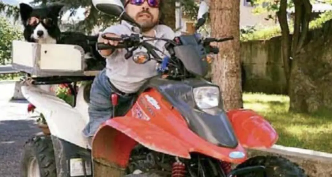 Moreno Agostini, la voglia di vivere oltre l'handicap