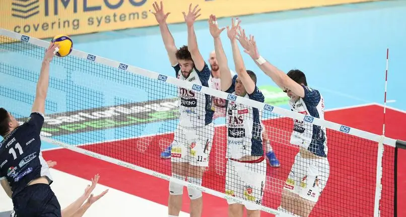 Un'Itas Trentino Volley rullo compressore, per Cisterna non c'è storia: 3-0