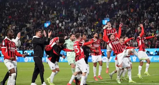 Inter shock, Milan da urlo: la Supercoppa italiana va ai rossoneri