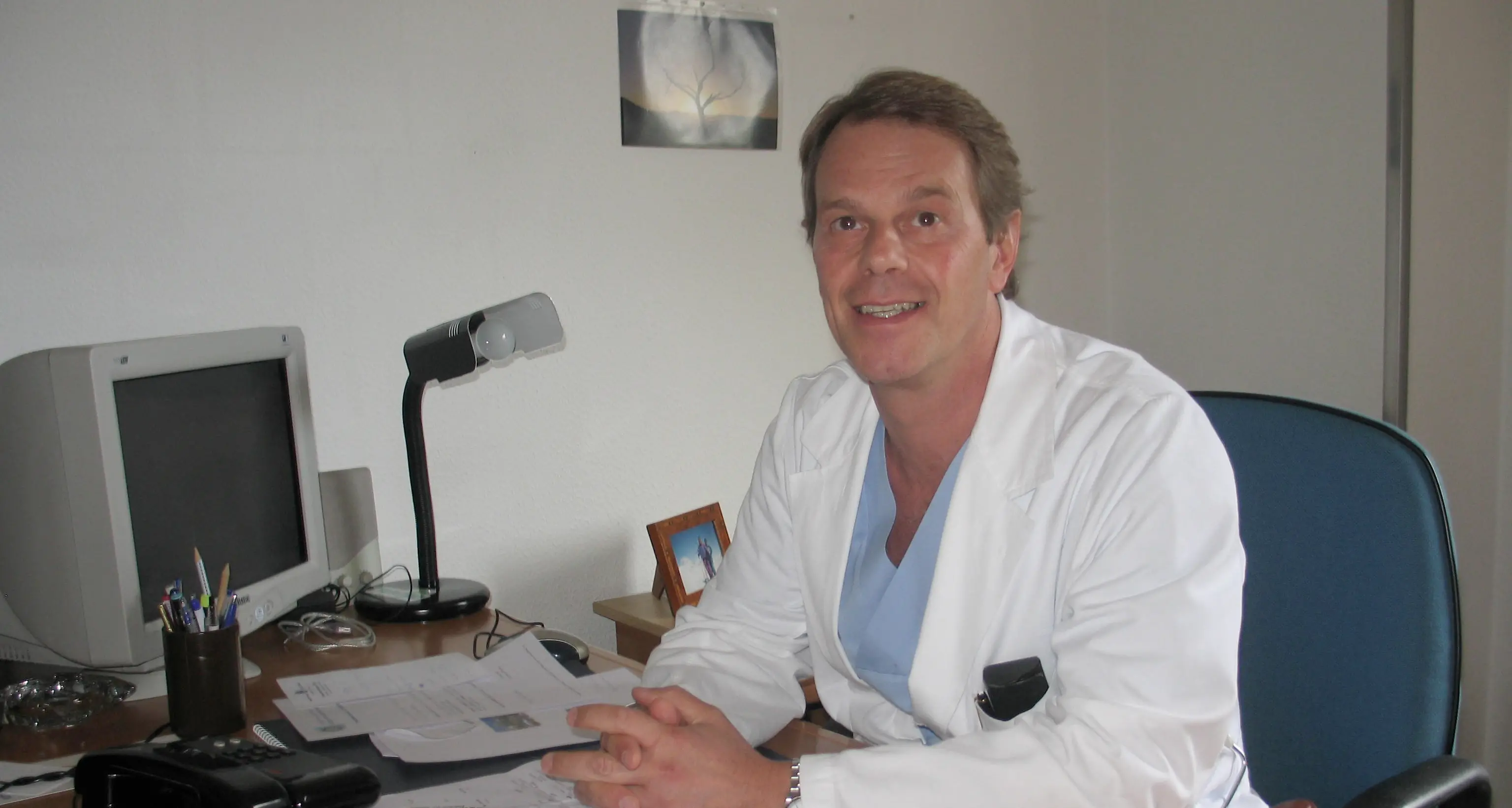 Ospedale di Cles, in pensione il primario di chirurgia, Marco Rigamonti