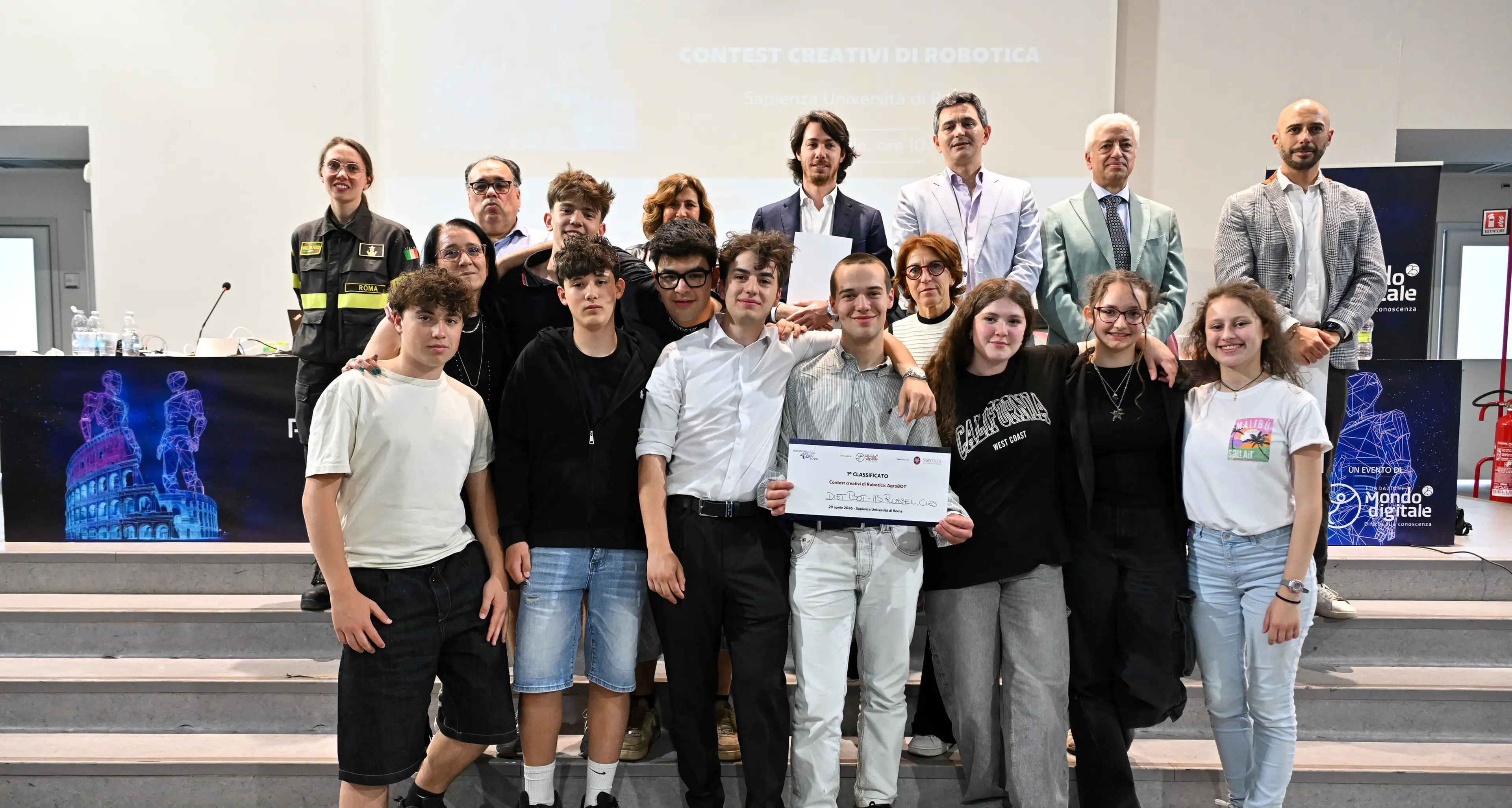 La mangiatoia intelligente del Liceo Russell di Cles vince la RomeCup 2026