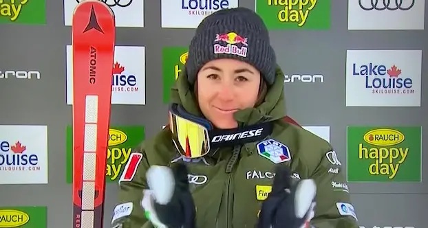 Sofia Giggia, che weekend: terza vittoria di fila sulle nevi di Lake Louise