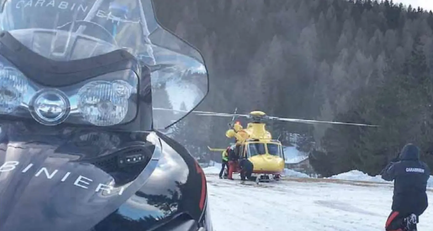 Francesco Valduga è caduto in pista: capodanno in ospedale per il sindaco di Rovereto