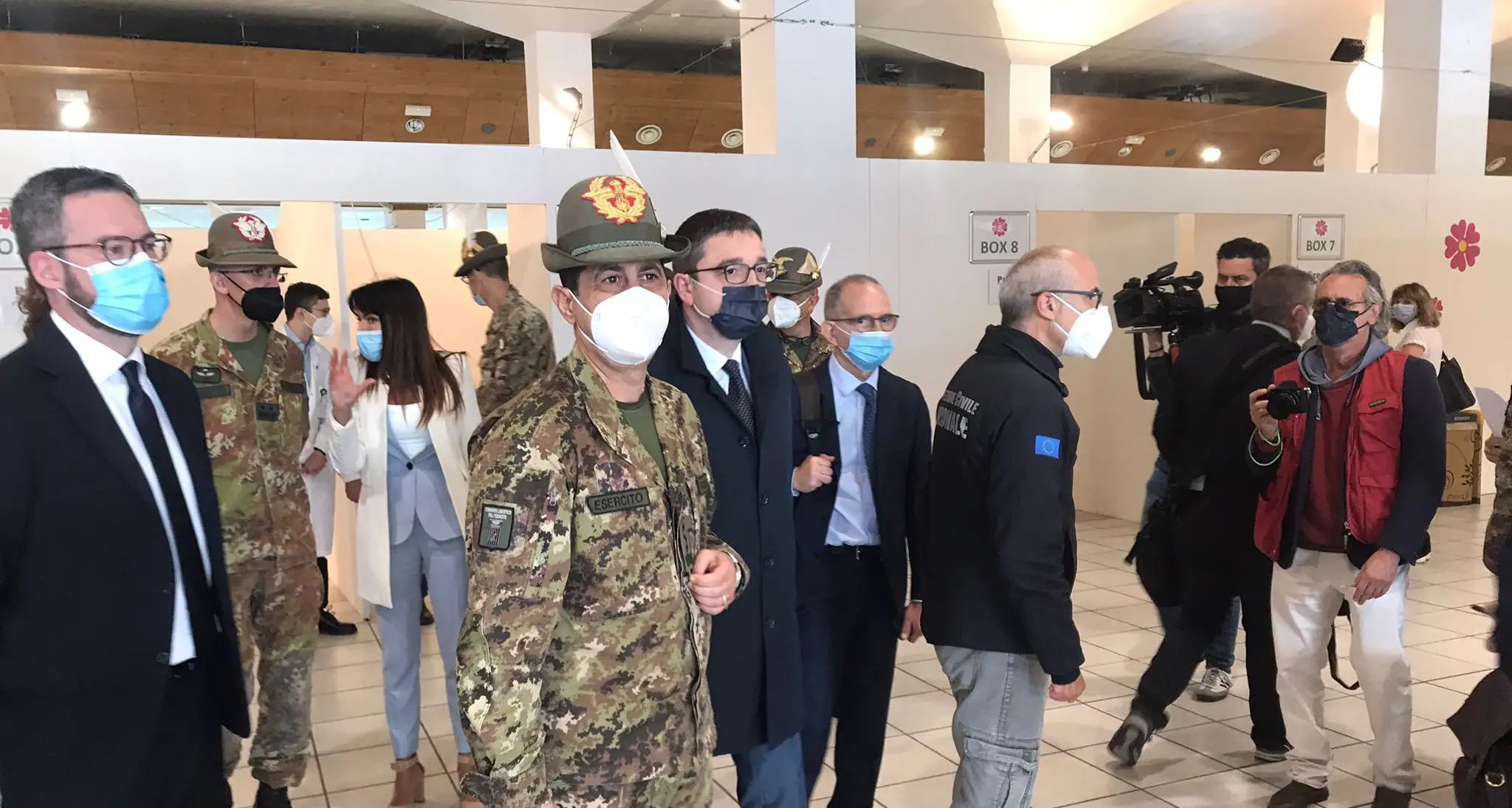 Il generale Figliuolo in visita a Trento, Fugatti gli chiede 78 mila dosi di vaccini in più