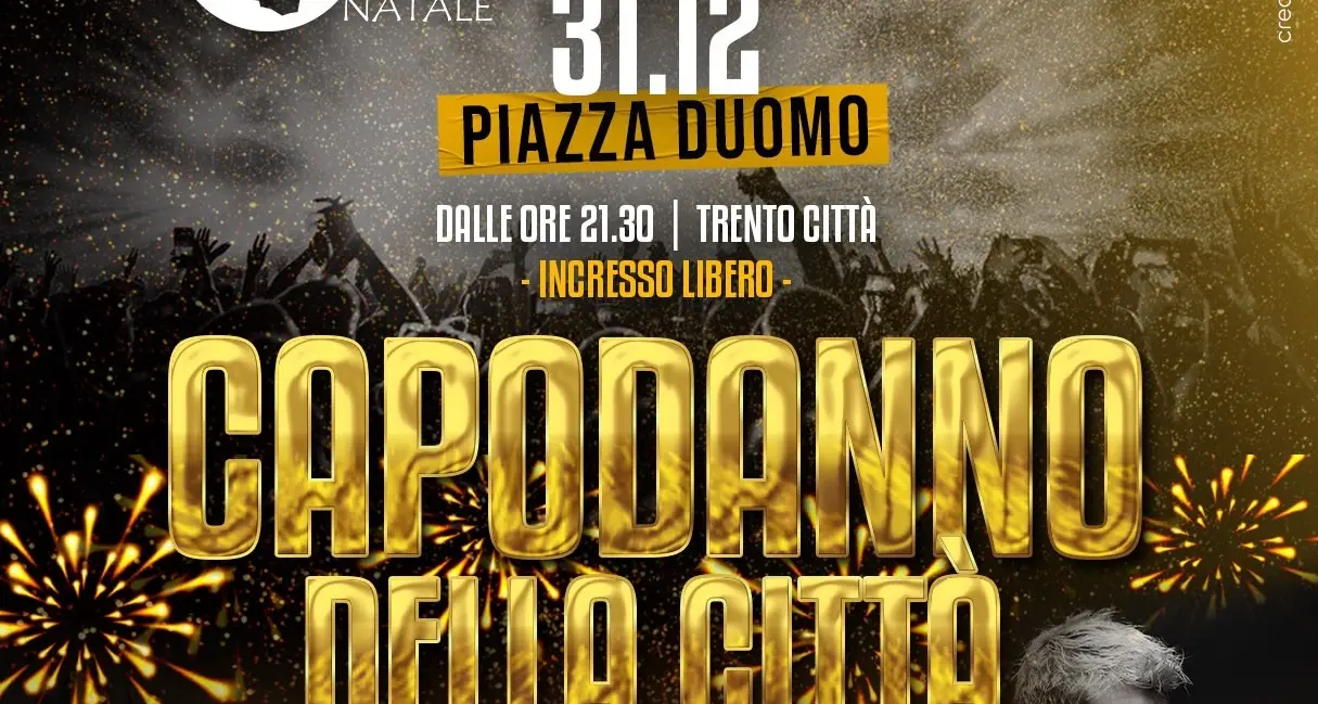 Trento, il Capodanno in piazza Duomo all'insegna delle cover dei Queen e dei Coldplay