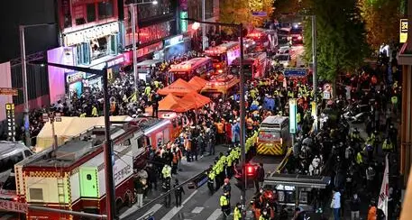 Tragedia in Corea del Sud: calca a Seul per Halloween 59 morti e 150 feriti