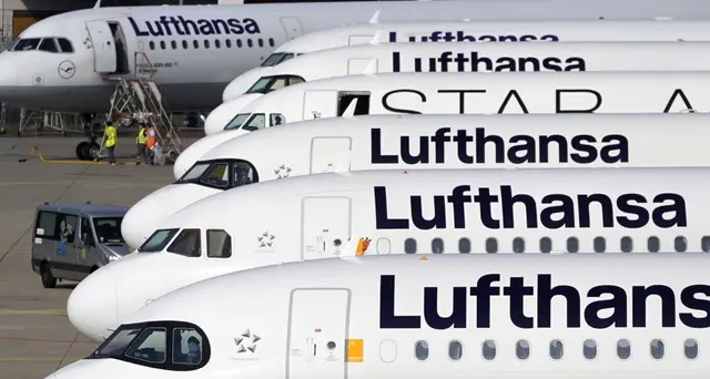 Lufthansa: oltre 1000 voli cancellati per sciopero personale