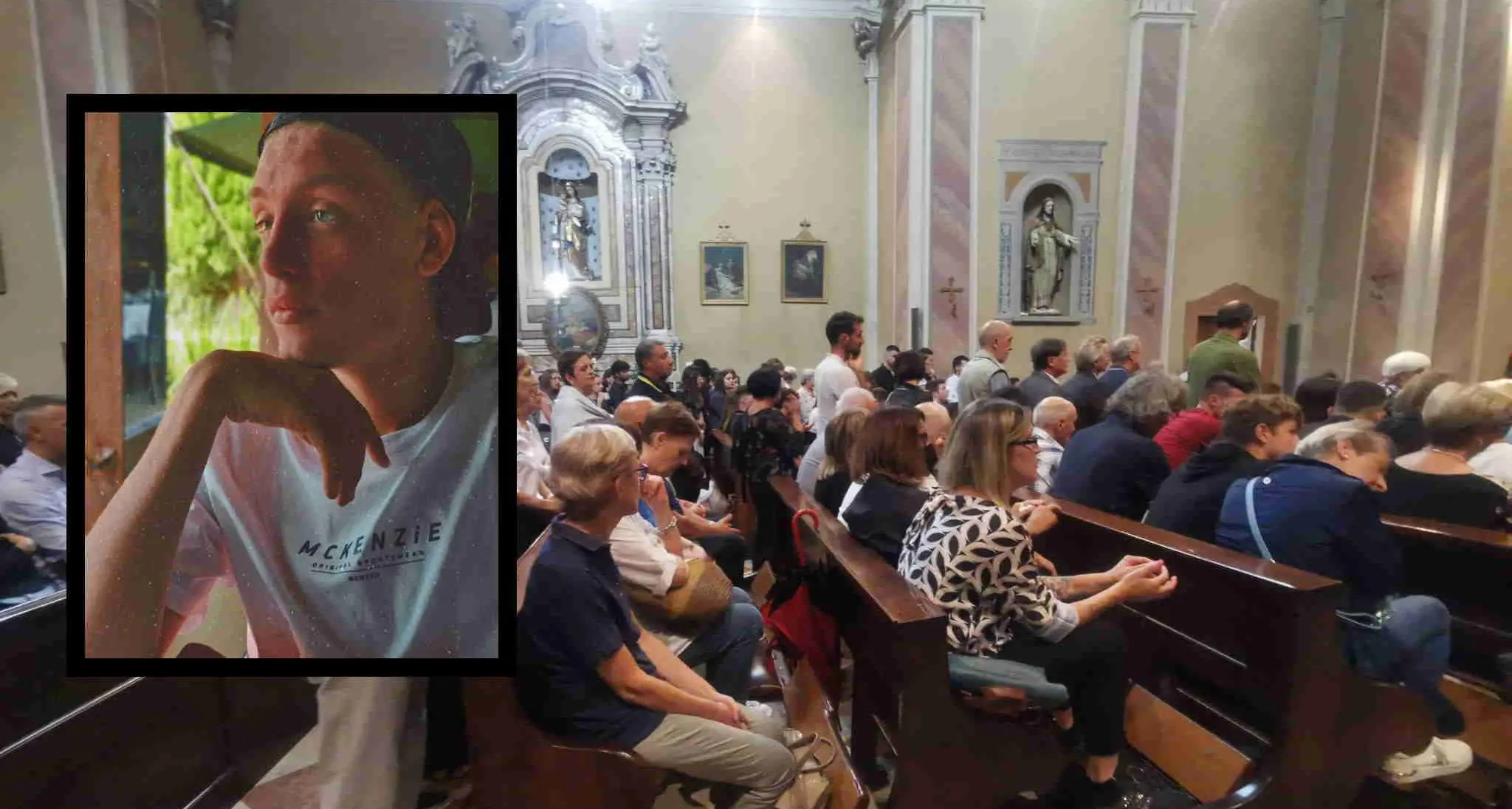 Caro Ema, eri speciale: ad Avio lacrime al funerale del 21enne di Avio morto nell'incidente