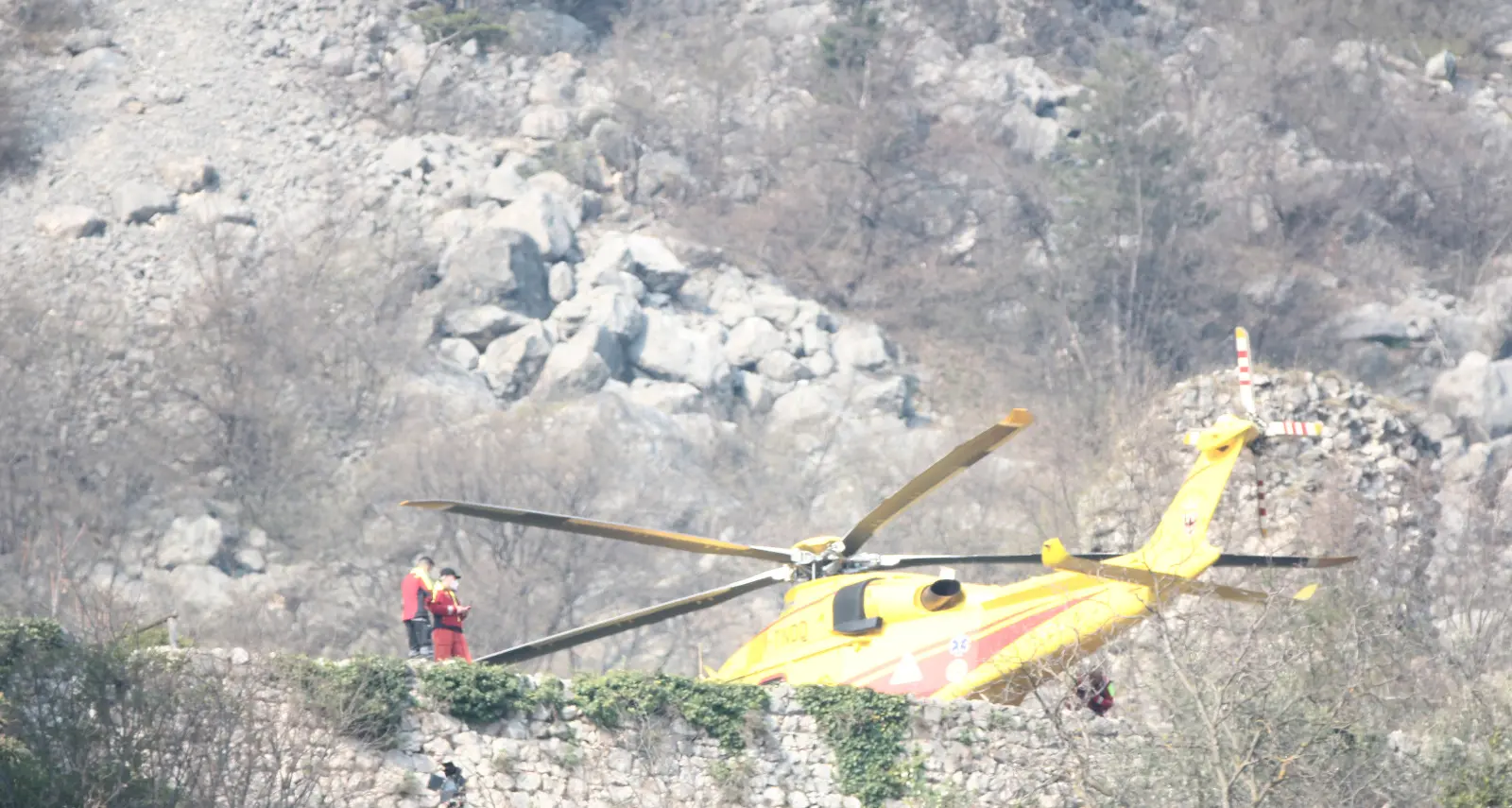 Mori: precipita dal muretto di Montalbano, volo di venti metri per un ragazzo