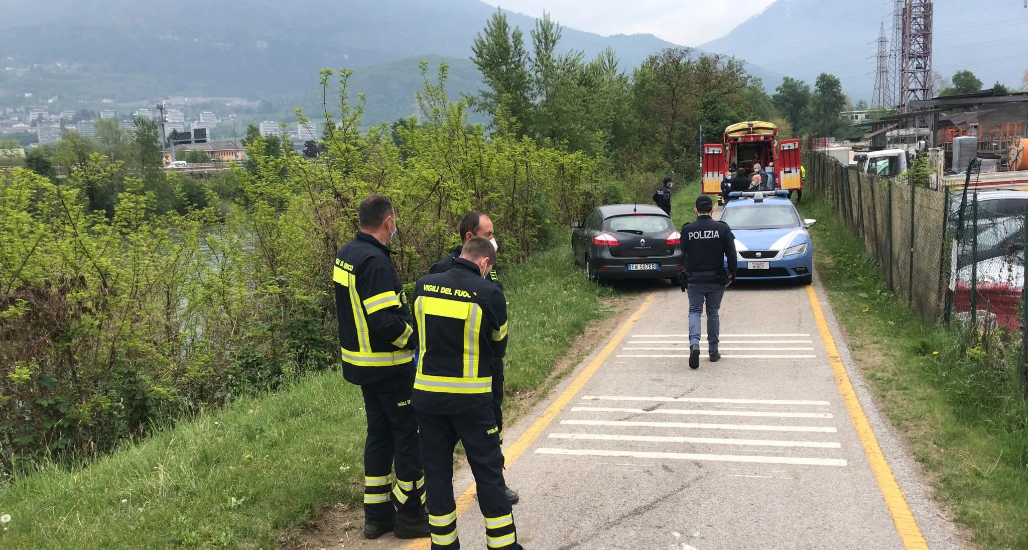 Recuperato un cadavere dall’Adige, si sta cercando di capire se si tratta di Peter Neumair
