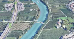 Un nuovo ponte (ciclopedonale) fra Brancolino e Sacco, via allo studio di fattibilità