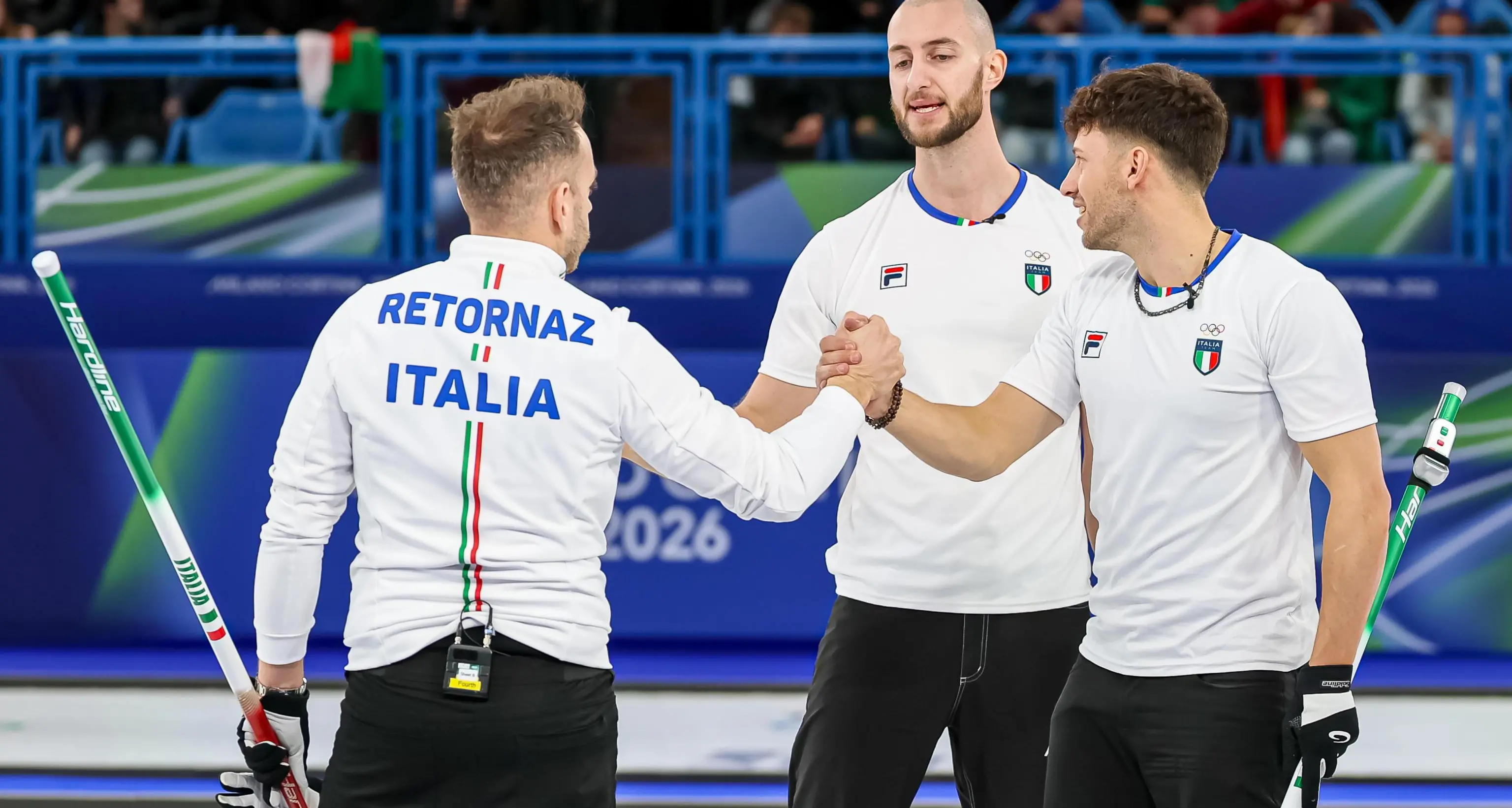 L'Italcurling uomini batte gli Usa e resta in corsa